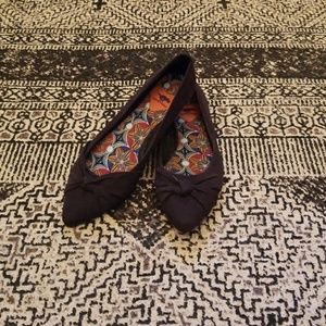 Rocket Dog Black Flats